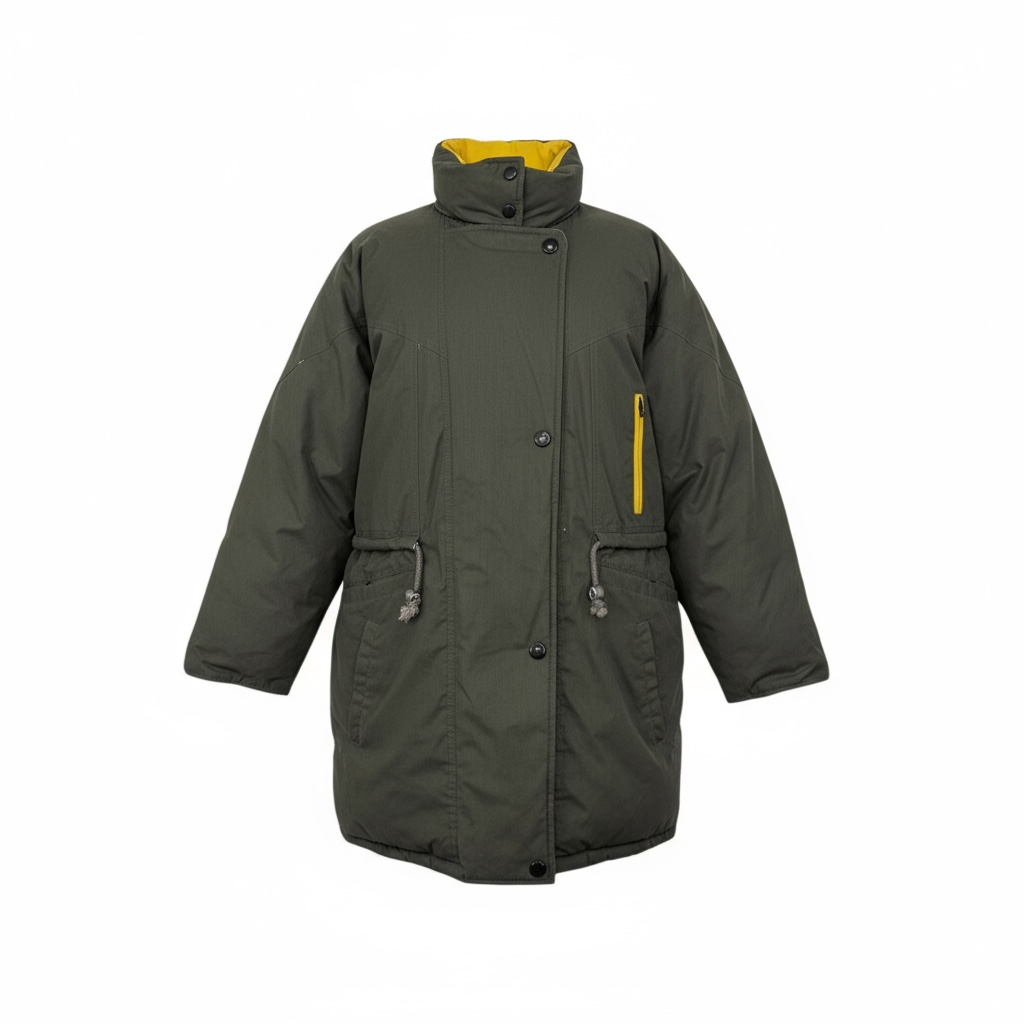 VINTAGE ΧΑΚΙ ΜΑΚΡΥ ΜΠΟΥΦΑΝ PARKA